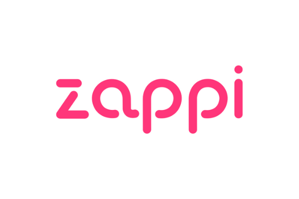 Zappi EV charger installed on an exterior wall